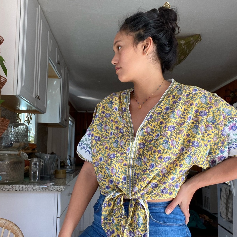 Beautiful wrap top